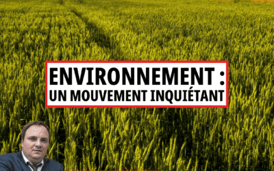 Environnement : un mouvement inquiétant