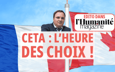 CETA  : l’heure des choix  !