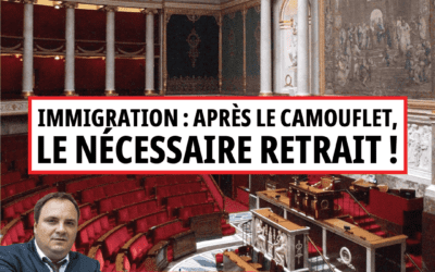 Immigration : après le camouflet, le nécessaire retrait !