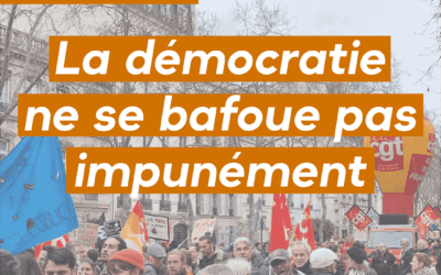 La démocratie ne se bafoue pas impunément