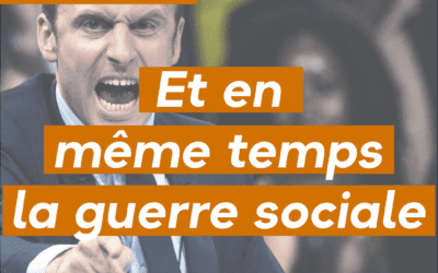 Et en même temps la guerre sociale…