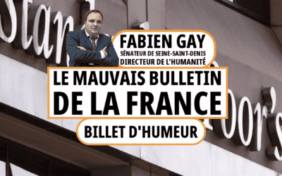 Le mauvais bulletin de la France