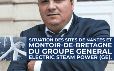 Situation des sites de Nantes et Montoir-de-Bretagne du groupe General Electric Steam Power (GE).