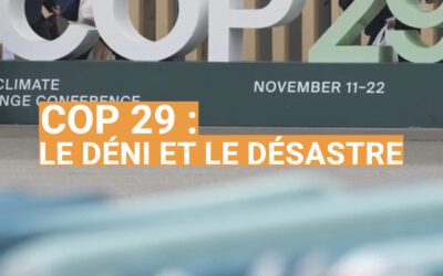 COP 29 : le déni et le désastre