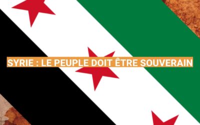 Syrie : le peuple doit être souverain