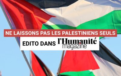 Ne laissons pas les Palestiniens seuls