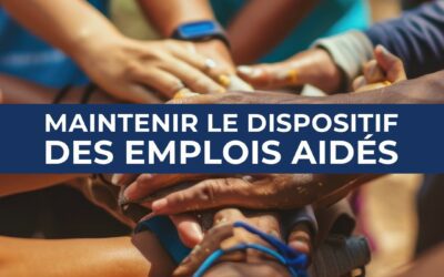 Maintenir le dispositif des emplois aidés