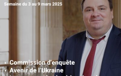 Ma semaine au Sénat : semaine du 3 au 9 Mars 2025